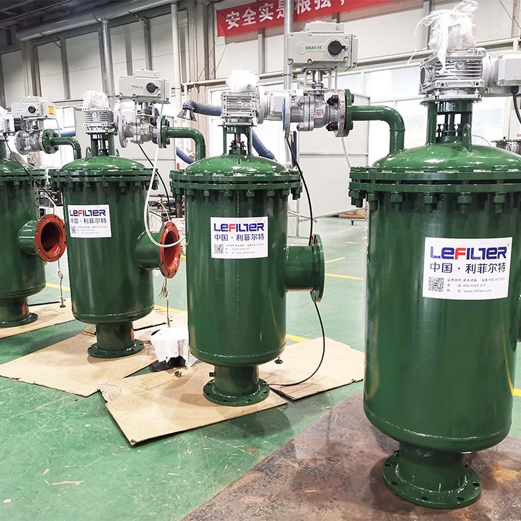 旁路過濾立式智能控制全自動(dòng)清洗過濾器